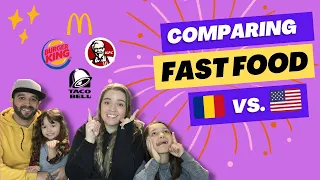 Fast Food in RO vs. USA!
