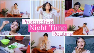 Productive NIGHT Routine ✨🌸 | #nightroutine #skincare #vlog