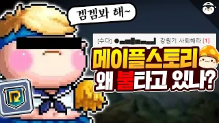 🔥현재 메이플은 왜 불타고 있는가? [메이플스토리 리부트 논란 정리]