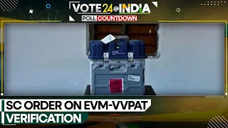 Lok Sabha elections 2024: Supreme Courts order on EVM-VVPAT verification likely today | India News