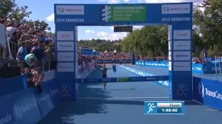 2014 ITU World Triathlon Grand Final Edmonton - Elite Men's highlights