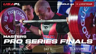 2024 USA Powerlifting Arnold Masters Pro Series Finals - Platform 1