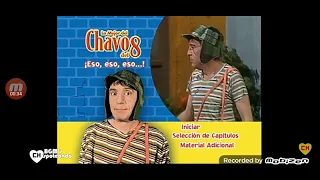 lo mejor del chavo del 8 volumen 6 DVD menú