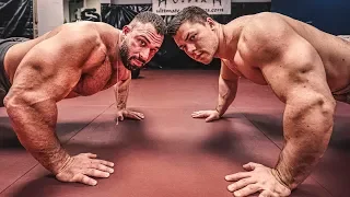 Bodybuilder vs Strongman vs MMA! Krasseste 1.000.000 Liegestütze Challenge!