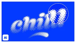 Editable Halftone Text Effect