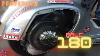 Prüfstand Vespa Falc 180 - Dyno V2.0