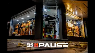 Pause jeans and sports wear | Fashion store |  Promotional Video ad