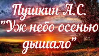 Пушкин А.С. Уж небо осенью дышало (отрывок из "Евгения Онегина"). Учим стихи вместе