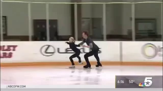 Maxim Trankov & Tarasova/Morozov - Best Pairs Skaters in the World Are Training in Euless  - NBC5DFW