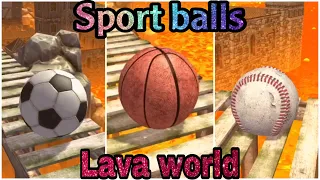 Fabulous sport balls challenge - Rollance : balls adventure gameplay - walkthrough levels 171 to 180