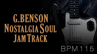 George Benson Style - Nostalgia Soul Backing Track in A minor ↓Chords (Solo Start 0:44~)