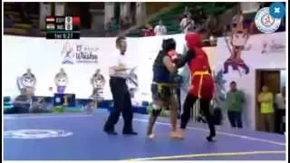 13th World Wushu Championships.IND VS EGY 75KG