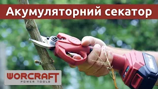 Секатор акумуляторний безщітковий WORCRAFT CSC-S20LiB