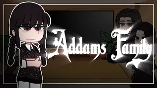 The Addams Family React to Wednesday Addams TikTok edits ||Gacha club|| Netflix series ||Subscribe