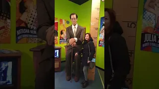 Animatronic of Robert Wadlow, the tallest man in history. #shorts