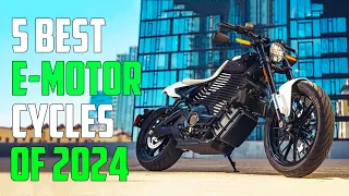 Best Electric Motorcycle 2024 - Top 5 Best Electric Motorcycles 2024