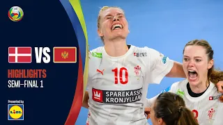 Denmark go to the Final! | Denmark vs Montenegro | Highlights | Semi-final | Women’s EHF EURO 2022