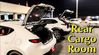 Rear Cargo Space | 2021 Mazda CX-30 vs 2021 Mazda3 Hatchback