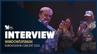 INTERVIEW: Windows95Man - "No Rules" (Finland 2024)  - Eurovision In Concert 2024