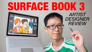 Artist Review: Surface Book 3 (with Geforce GTX 1650 Max-Q)