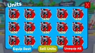 300k Coins = How many NEW Mechs??? (Toilet Tower Defense)