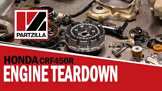 Honda CRF450 Engine Teardown | 2005 Honda CRF450 Engine Rebuild Project | Partzilla.com