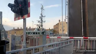 Lowestoft Bascule Bridge Being Raised and Lowered Bridger