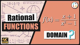 How to find the domain of the rational function: f(x) = (x + 1)/(x^2 - 1)