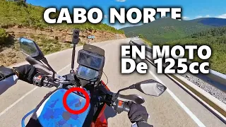 ✅ VIAJE en moto a CABO NORTE en moto DE 125CC - Rieju aventura 125 - Viaje a Cabo Norte #8