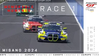 Valentino Rossi WINS Dramatic Finish! | Misano Race 1 | Fanatec GT World Challenge Europe 2024