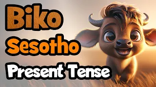 Learn Sesotho Verb Tenses with The Little Big Five | Biko Learns To Remember - Present Tense