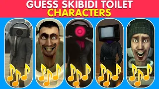 Guess Skibidi Toilet Characters | Skibidi Toilet #skibiditoilet
