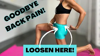 Back Pain Not Going Away? You Need To Loosen THESE Muscles!