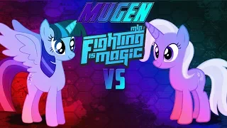 Mugen Fighting Is Magic Princess Twilight Sparkle VS Trixie Lulamoon