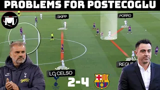 Tactical Analysis : Tottenham 2-4 Barcelona | Big Problems For Big Ange |