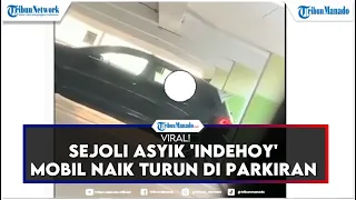 VIRAL VIDEO! Mobil Sejoli Asyik Indehoi di Parkiran