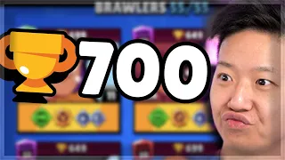 Getting my Brawlers to 700 Trophies