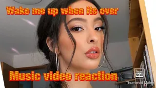 WAKE ME UP WHEN ITS OVER BY: FAOUZIA Music Video Reaction  ( had wrong title)- Millie Kaye