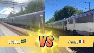 Railway World Cup (Round 1.1) - Sweden VS France - Rail Comparison