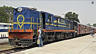 Indian Railways - 1350HP YDM4 Diesel Engine Idle Sound - ALCO 251D