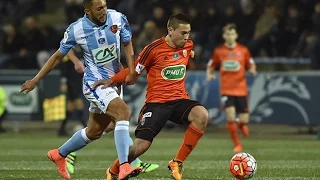 Coupe de France, 1/4 de finale : FC Lorient - GFC Ajaccio (3-0), les buts