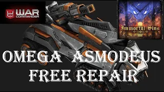 War Commander IMMORTAL SINS [ OMEGA ASMODEUS ] EASYWAY/ FREE REPAIR