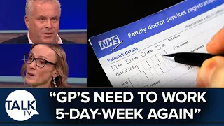 "GPs Need To Work 5-Day-Week Again" | Record Waiting Time To See Your Doctor