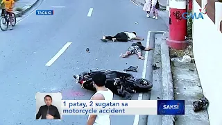 1, patay 2 sugatan sa motorcycle accident | Saksi