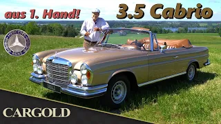 Mercedes 280 SE 3.5 Cabriolet, 1969, im Originalzustand direkt vom Erstbesitzer! W111