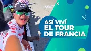 Fui al TOUR de Francia 2023 🇫🇷  (Te muestro lo que no ves en televisión) | LORENA ARCE