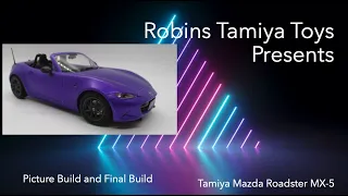 Tamiya Mazda Mx-5 finished build small review 1/24 plastic model