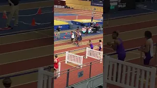 Official Collides With Student Athlete During Record Breaking Race