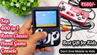 (SUP) Retro Classic Portable Video game console  unboxing & Review