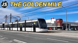 Scarborough Golden Mile (& Crosstown LRT Testing!) | Toronto Walk
